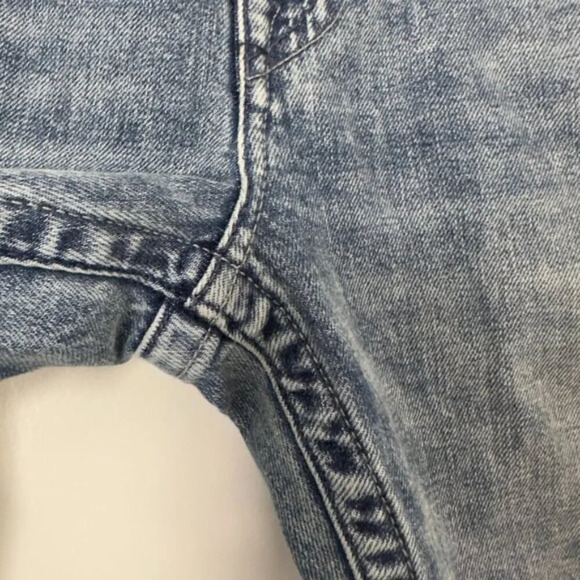 True Religion Ricky Relaxed Straight Denim Jeans Medium Light Wash Men's 29 - Picture 5 of 15